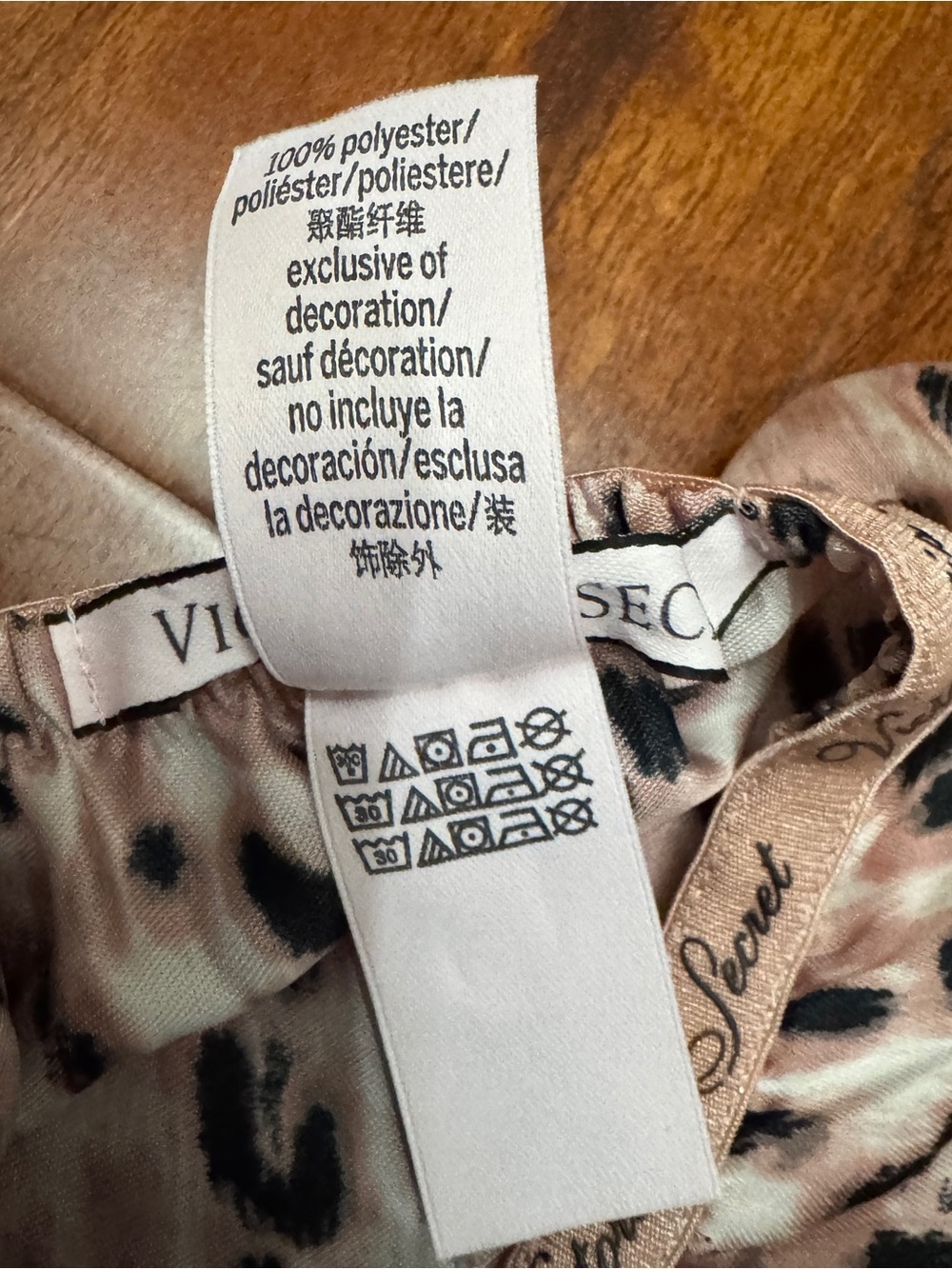 Victoria Secret Vintage Underwear Shorts Silk Leopard Size Small - Picture 7 of 9